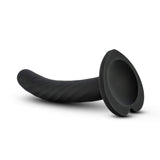 Blush Temptasia Twist Small Silicone Dildo  45 Length  75 Width  Twisted Swirl Design For Added Friction  Heart Shaped Suc