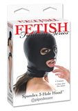 Fetish Fantasy Series Spandex 3-Hole Hood