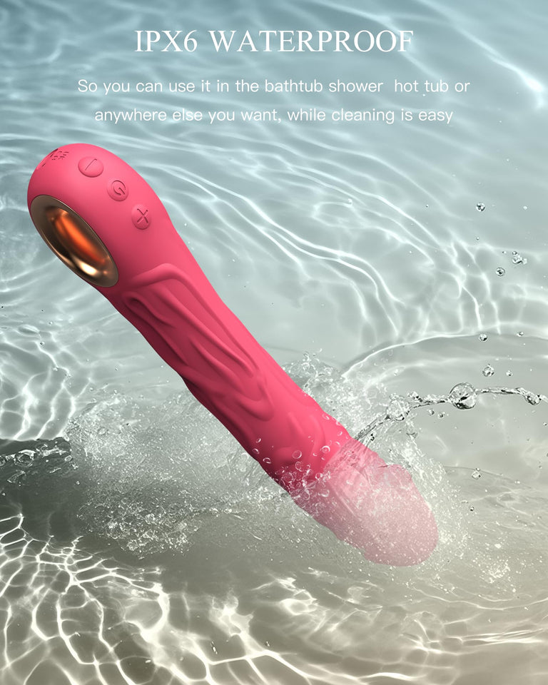 Nosakki Realistic Vibrator Dildo for Women, Sex Toys Clitoris G Spot Anal Stimulator with 10 Powerful Vibration Mode, Adult Toys