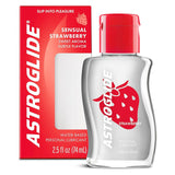 Astroglide Strawberry Flavored Water Based Lube 25oz Dr Recommended Brand  Tasty Personal Lubricant For Couples  Women  and 