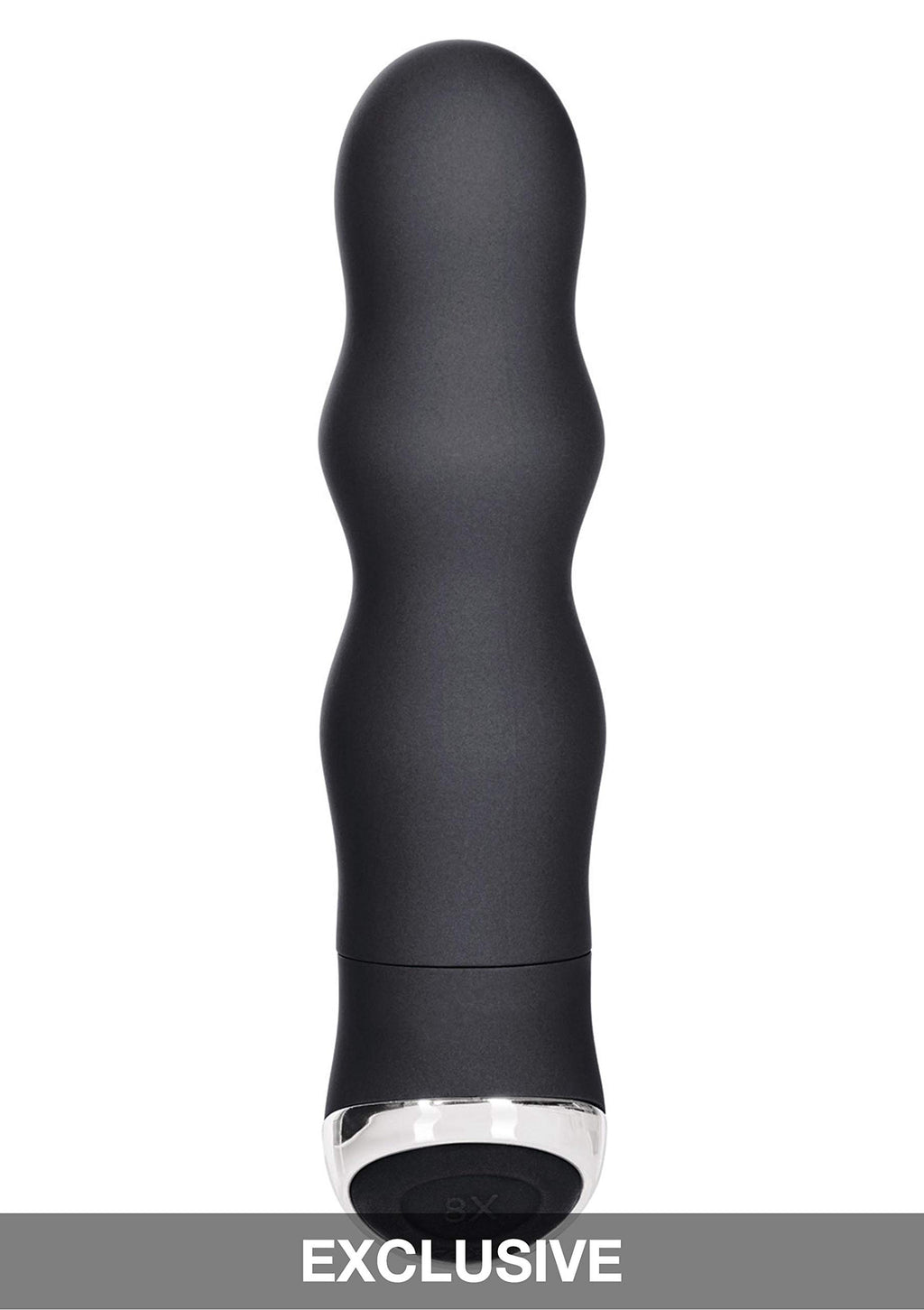 California Exotic Novelties 8-Function Classic Chic Wave Vibrator, Black