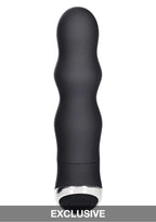 California Exotic Novelties 8-Function Classic Chic Wave Vibrator, Black