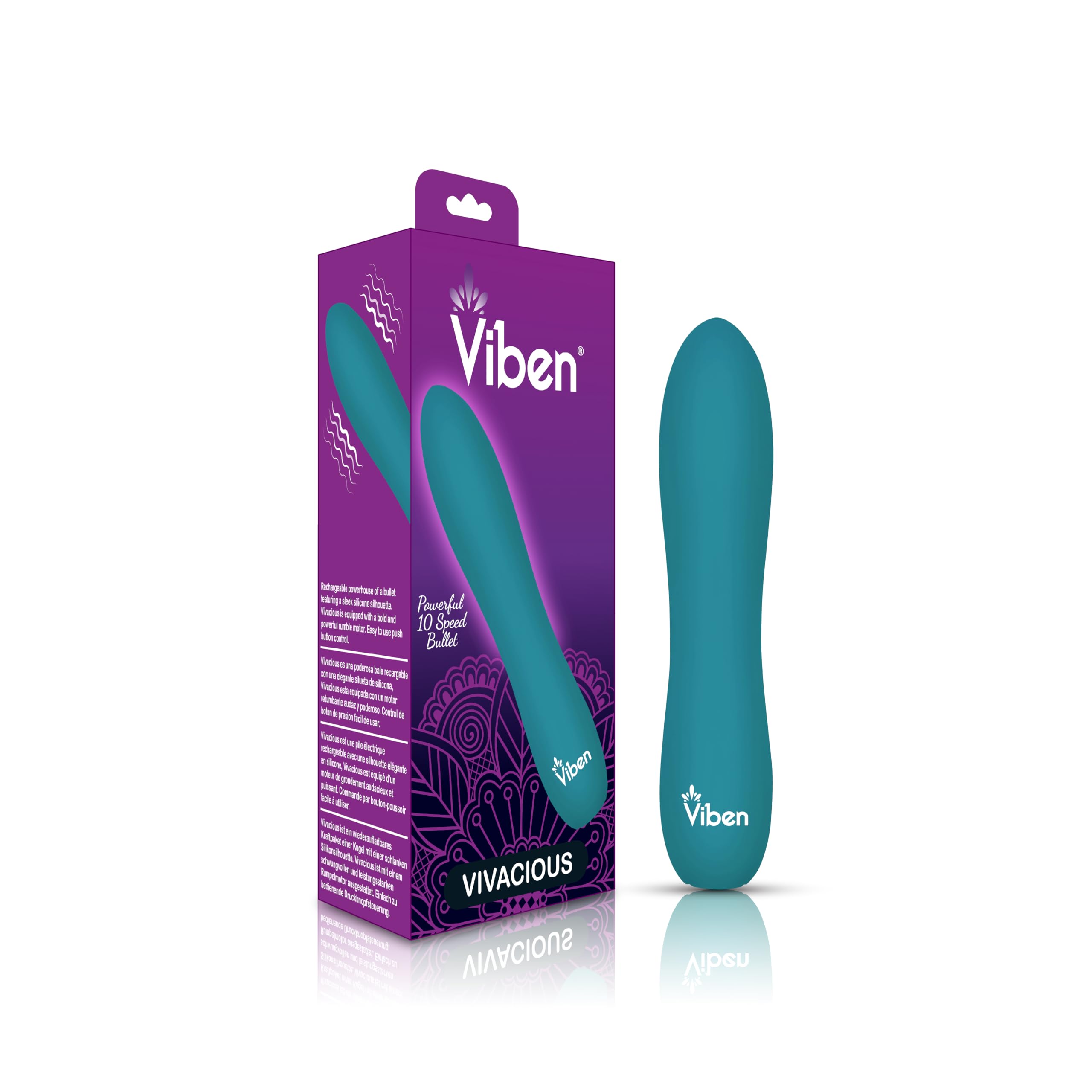 Vivacious - Ocean - Intense 10-Function Bullet