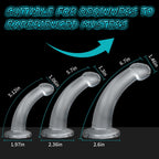 Greenpinecone Anal Butt Plug Trainer Kit, Anal Training Set, 3 Sizes Simple Dildos Set with Strong Suction Cup Base Anal Prostat