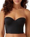 b.temptd by Wacoal Womens Future Foundation Lightly Padded Backless Strapless Bra, 959281, Night, 34B