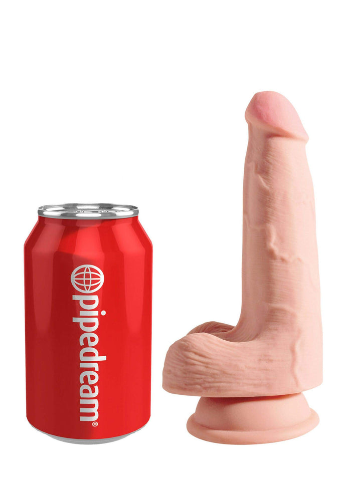 King Cock Plus 5In Triple Den Cock/Balls