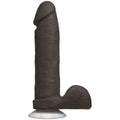 Realistic Cock Ultraskyn Black 6In