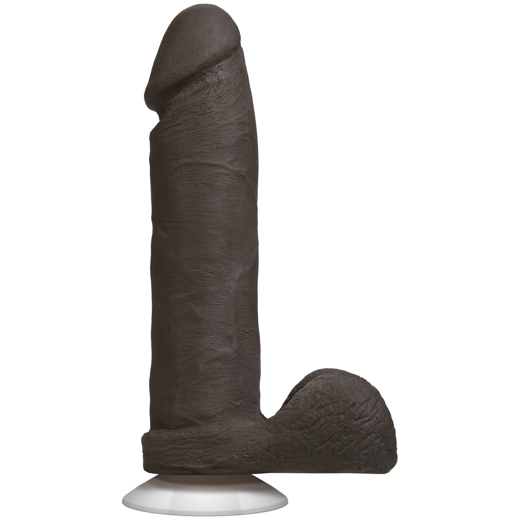 Realistic Cock Ultraskyn Black 6In
