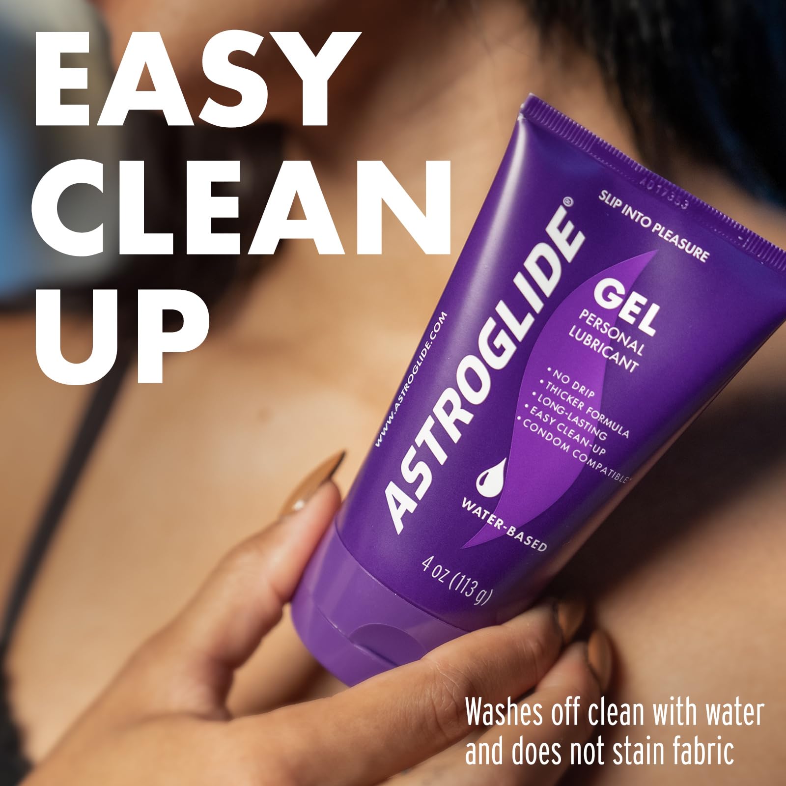 Astroglide Gel Lubricant Tube 4 Oz (Pack Of 6)