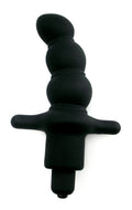 M2M Vibe - Bumpy Anal Plug - 5 Function - Black