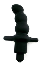 M2M Vibe - Bumpy Anal Plug - 5 Function - Black
