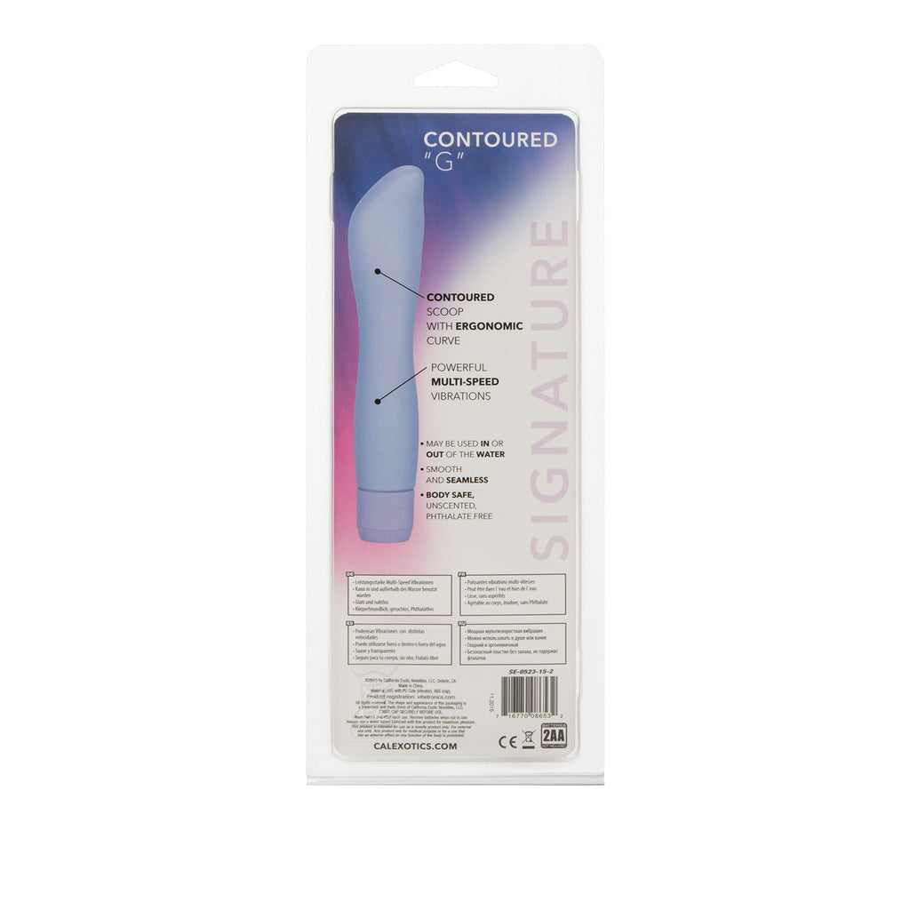 California Exotic Novelties Contoured G Vibrator, Pink