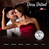 ADDWel Romantic Anniversary Birthday Gifts for Couples, Naughty Date Night Games Decision Dice Presents for Boyfriend Girlfriend