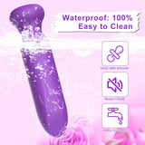 Adult Sex Toys Bullet Vibrator G spot Clitoral Rose Sex Toy with 10 Powerful Vibration Modes Vibrating Fully Silicone Waterproof