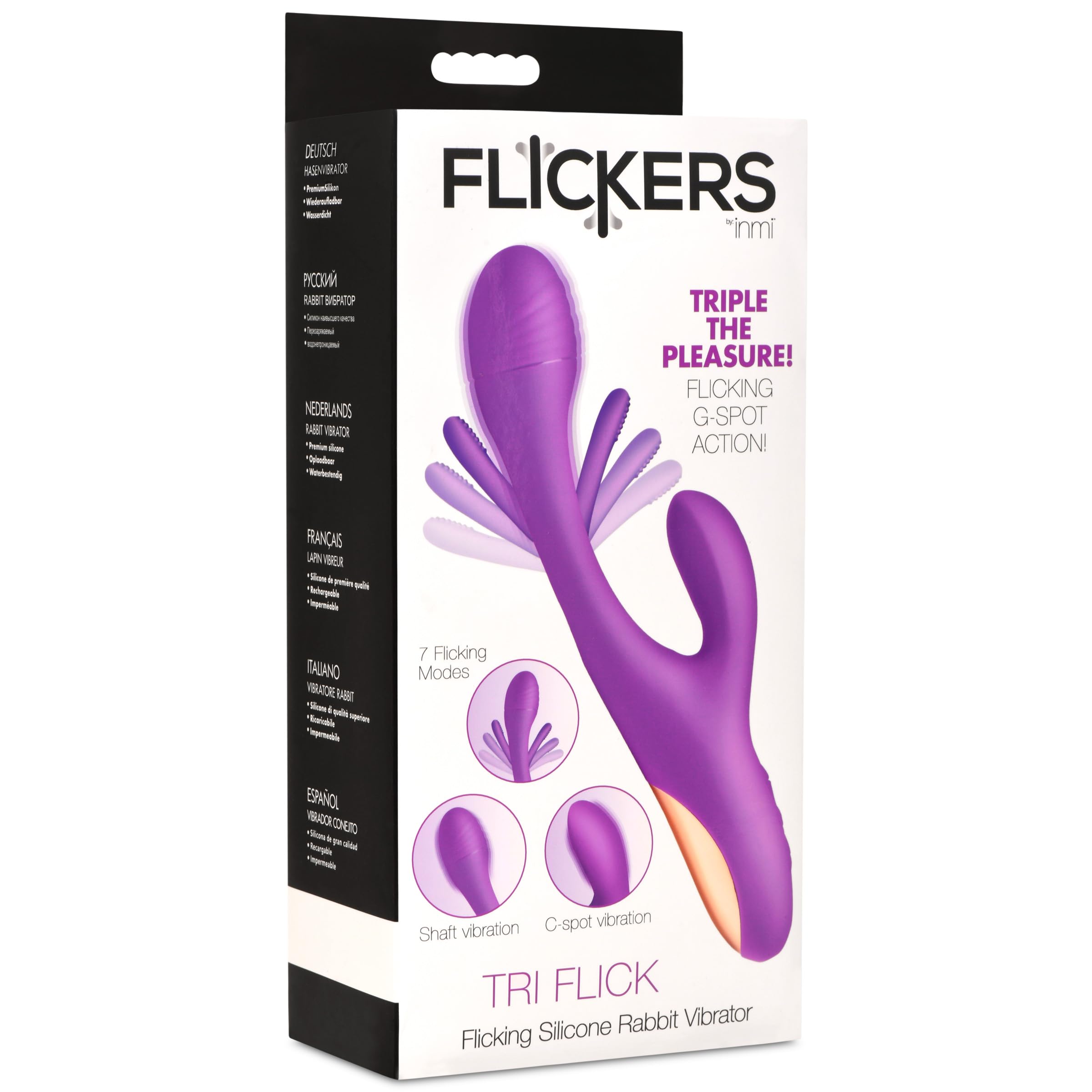 Flickers Tri-Flick Flicking Rabbit Vib