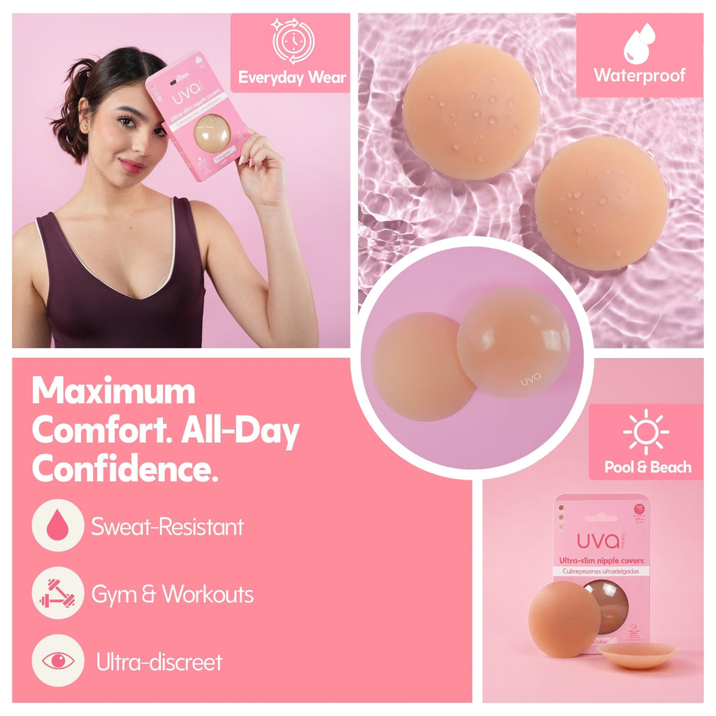 UVA Circular Nipple Covers Cocoa