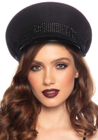 Officer Hat - O/S / Black