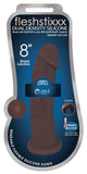 Curve Novelties 72898: Fleshstixxx 9In Silicone Dildo Chocolate