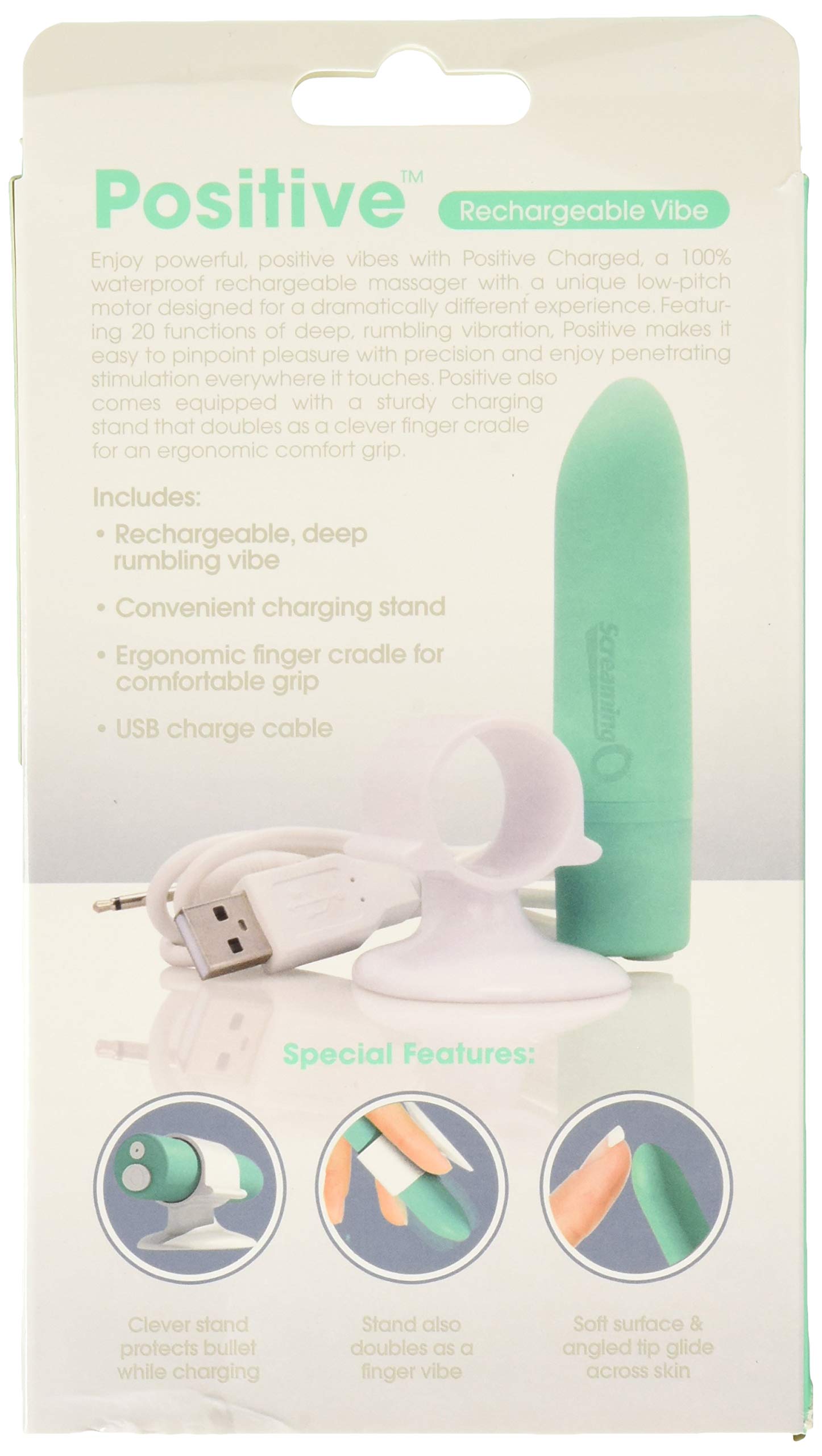 Screaming O Charged Positive Vibe, Grey (Scpvg)