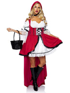 2 Pc Storybook Red Riding Hood - Med/Lge / Red/White