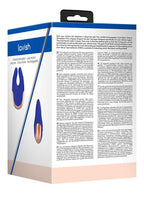 Shots Toys Elegance Dual Motor Clitoral Stimulator Lavish, Blue