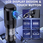 EORONE Male Sex Toy for Men Male Masturbator - Sex Toys for Men Adult Toys with 10 Vibrating & 6 Thrusting, Male Mens Sex Toys P