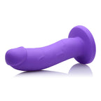 Strap U Boi Toy Premium Silicone Dildo, Purple (Af135)