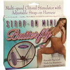 Pipedream Strap On Mini Butterfly, Purple