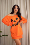 Jersey Pumpkin Dress Sml/Med O