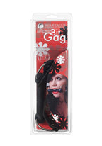 Spartacus Silicone Bit Gag, Black