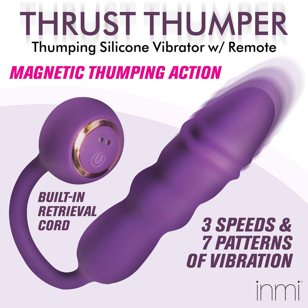 Inmi Thrust Thumper Thrusting Vibe With Remote