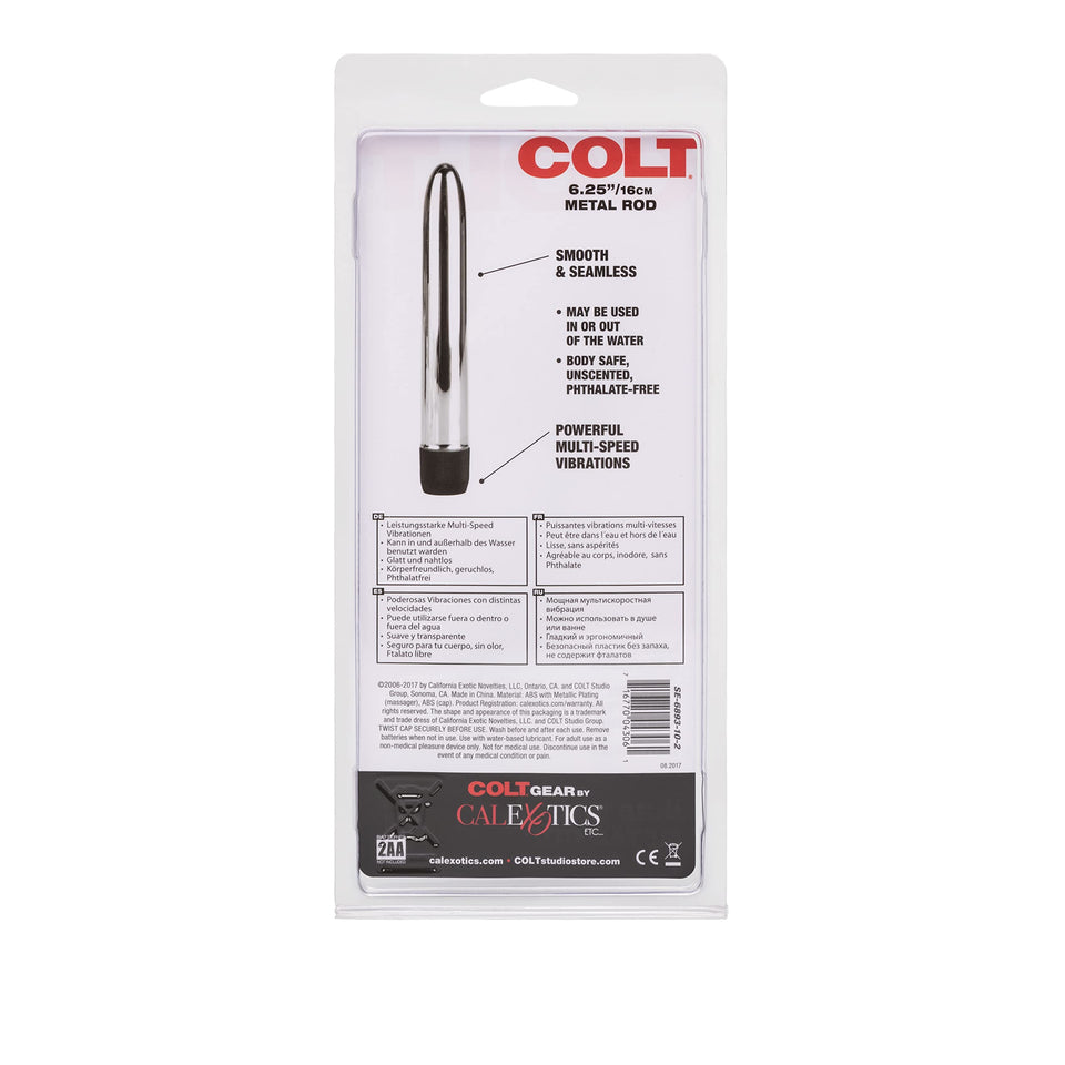 California Exotics Colt Metal Vibrator, 6.25&quot;