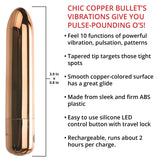 Adam and Eve Eve's 10 Function Cutie Rechargeable Bullet, Vibrating Dildo & Clitoral Massager, Personal Sexual Pleasure Tool for