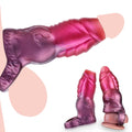 Penis Sleeve Monster Dildo Sleeve Girth Extension Sex Toys for Men,Penis Ring Delay Ejaculation Enhance Erection Penis Enlargeme