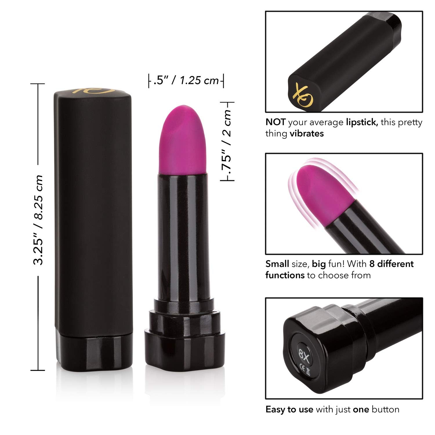 Calexotics Hide & Playa Lipstick - Purple