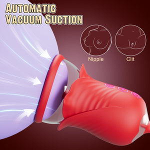 Women Sex Toy Sucking Vibrators - Clitoris Vagina Pussy Pump Tongue Vibrators for Women Quick Sexual Pleasure, 5 & 10 Modes, Fem