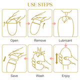 Male Masturbator Egg, Portable Pocket Pussy Stroker with 3D Realistic Textured Vagina Ultra Soft Stretchy Male Masturbators Cup,