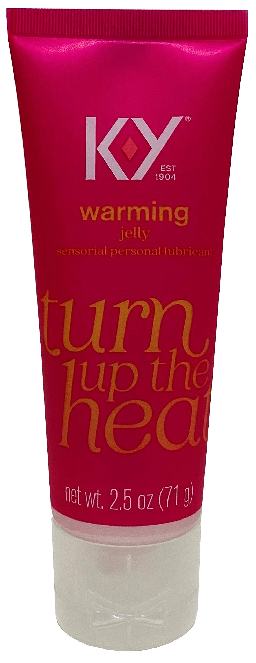 K-Y Warming Jelly Lube, Sensorial Personal Lubricant, Glycol Based Formula, Safe To Use With Latex Condoms, For Men, Women And Couples, 2.5 Fl Oz
