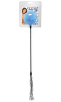 Fetish Fantasy Feather Tickler Whip, Blue