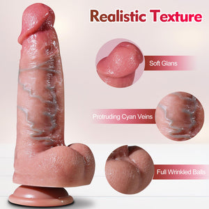 Sex Toys 8.5 '' Huge Thick Dildo - Adult Toys 2 ' ' Diameter Realistic Dildos with Strong Suction Cup for G Spot and Anal Play,