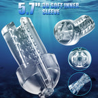 Penis Pump Male Sex Toys - ACUMUM Electric Sex Toys for Men Penis Extender with DIY App, Penis Pumps Enlarger, Dick Pussy Penile