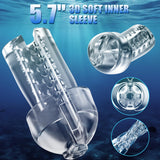 Penis Pump Male Sex Toys - ACUMUM Electric Sex Toys for Men Penis Extender with DIY App, Penis Pumps Enlarger, Dick Pussy Penile