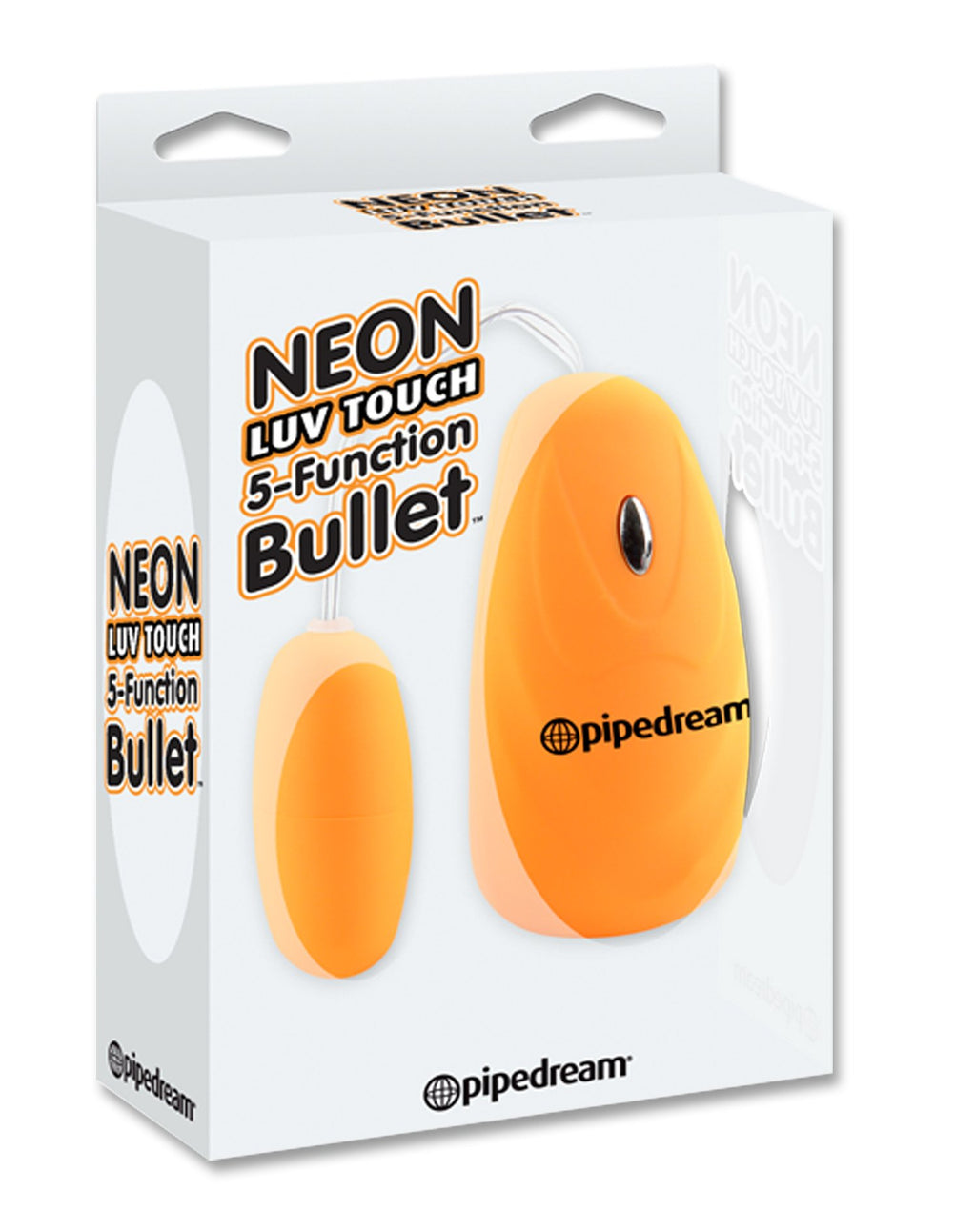 Pipedream Neon Luv Touch Egg, Orange