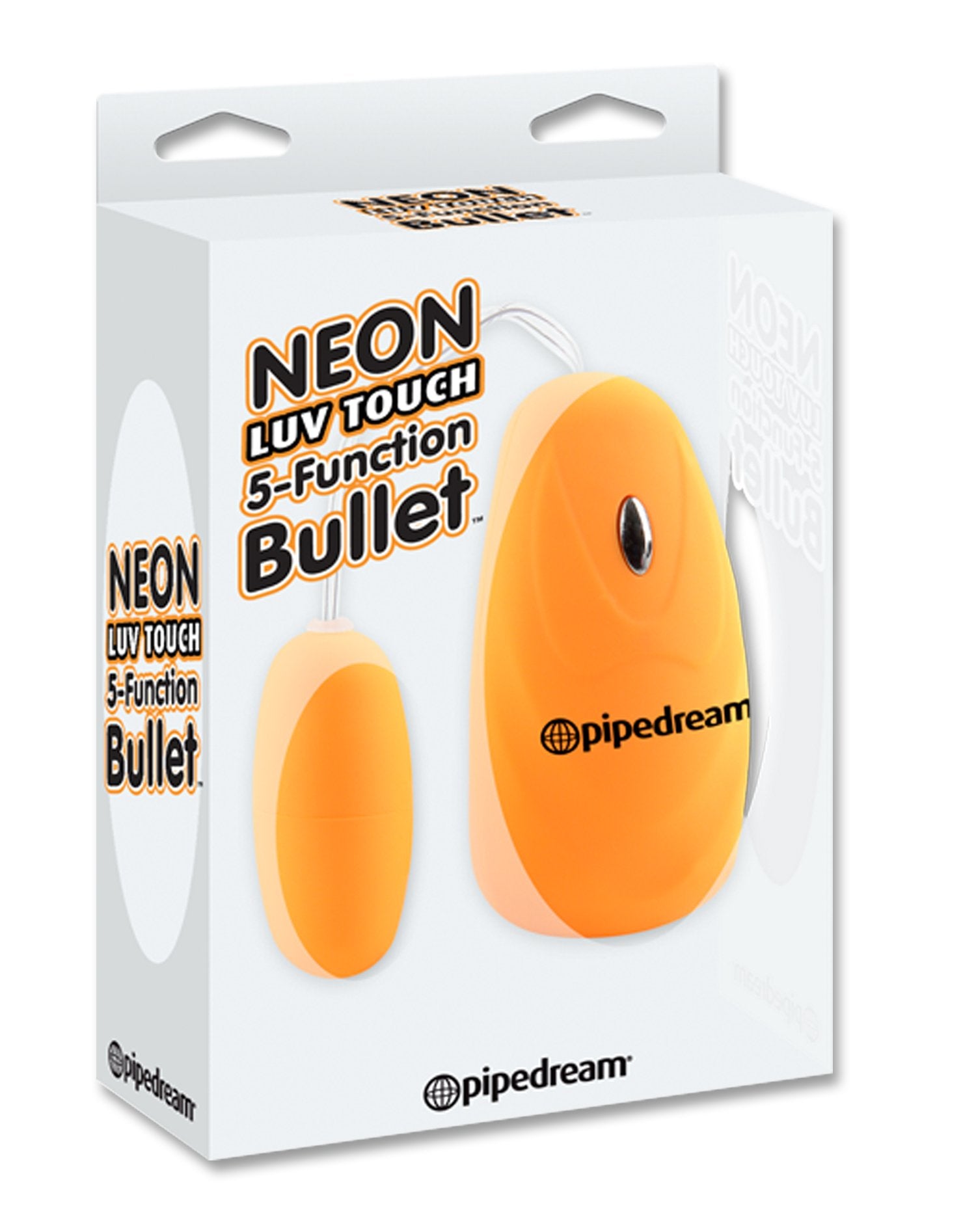 Pipedream Neon Luv Touch Egg, Orange