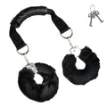 Master Series Furry Handcuffs w/ Handle