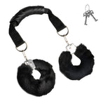 Master Series Furry Handcuffs w/ Handle