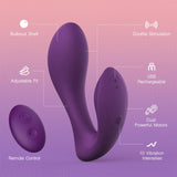 Tracy? Dog Vibrator Adult Sex Toys for Women - Clitoral Teasing G Spot Vibrator, Remote Control Vibrating Adult Toy with 10 Vibr