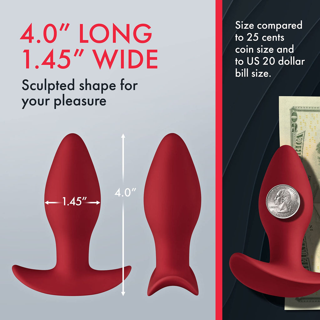 Forto F-36: Silicone T Plug Red