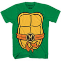 Teenage Mutant Ninja Turtles TMNT Mens Costume T-Shirt(Michelangelo,X-Large)