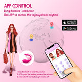 APP & Remote Control Wearable Vibrator, Women Sex Toys with 9 Vibration Modes, Female Sex Toys for Women Vibrater Soft and Quiet